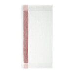 Devant Caddy Towel - White with Red