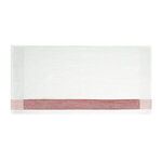 Devant Caddy Towel - White with Red