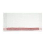 Devant Caddy Towel - White with Red