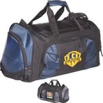 Diamond Duffel Bag - Gray