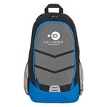 Diamond Lattice Accent Backpack - Royal Blue