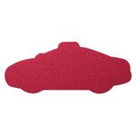 Die Cut Eraser - Police Car - Red