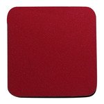 Die Cut Eraser - Square - Red