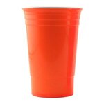 Digital 16 oz. Double Wall Party Cup - Orange