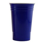 Digital 16 oz. Double Wall Party Cup - Royal