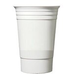 Digital 16 oz. Double Wall Party Cup - White