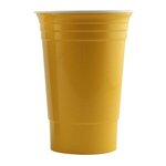 Digital 16 oz. Double Wall Party Cup - Yellow