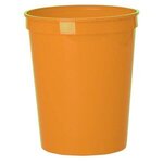 Digital 16 oz. Smooth Stadium Cup - Orange