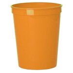 Digital 16 oz. Smooth Stadium Cup - Orange