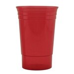 Digital 20 oz. Single Wall Party Cup - Red