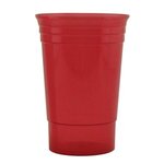 Digital 20 oz. Single Wall Party Cup - Red