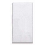 Digital 3-Ply White Hand Towel Napkin - White