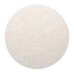 Digital 45 pt. Round Coaster - White