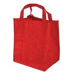 Digital Big Grocer - Large Shopping Tote - Red