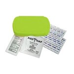 Digital Compact First Aid Kit - Lime Green