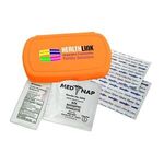 Digital Compact First Aid Kit - Orange