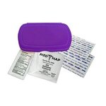 Digital Compact First Aid Kit - Violet