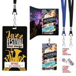 Buy Custom Printed Digital Event / ID Badge 4.5"