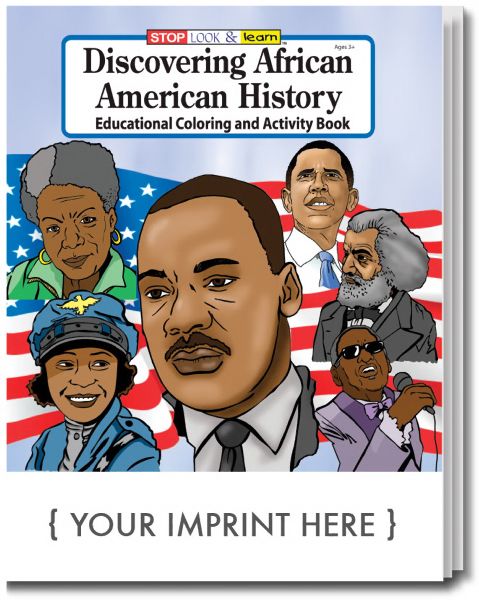 Main Product Image for Discovering African American History Coloring Activity Book