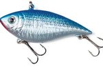 Diving Minnow Fishing Lure - Iridescent Blue