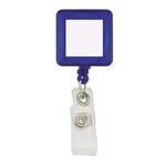 Divo Badge Holder with Clip - Blue
