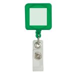Divo Badge Holder with Clip - Green