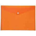 Document Envelope - Translucent Orange