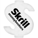 Dollar Sign Credit Card Mints - White