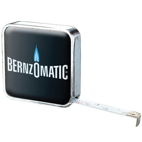 Main Product Image for Domed Chrome Metal Case Tape Measure