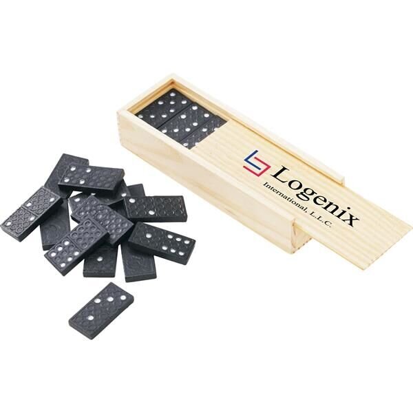 Main Product Image for Domino Game in Wood Box