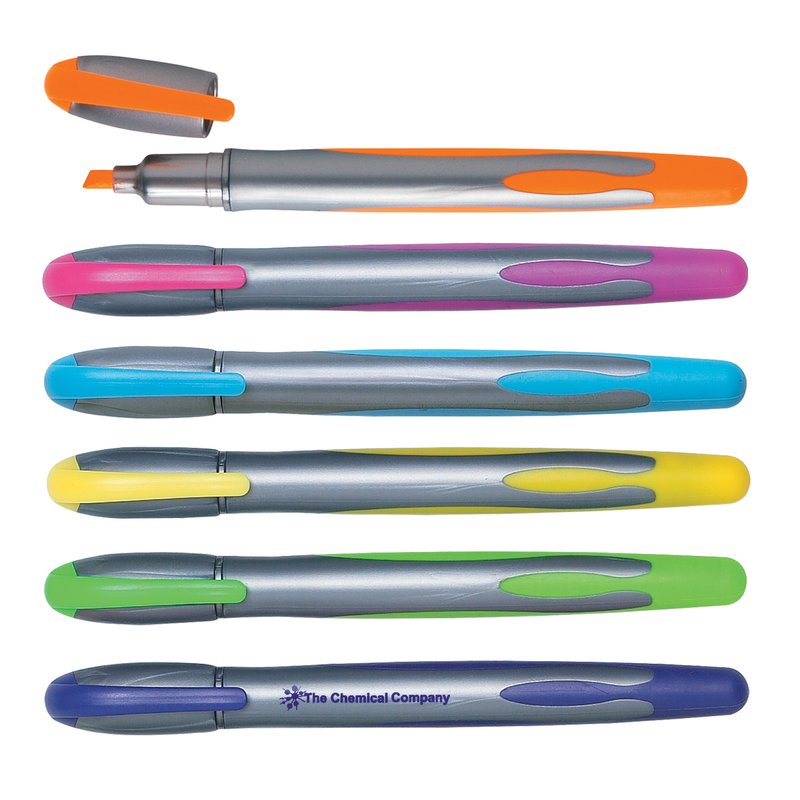 Main Product Image for Custom Printed Double Injection Highlighter
