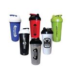 Double Sided Fitness Shaker Bottle -  