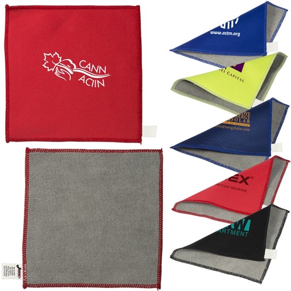 Main Product Image for Custom Double Sided Microfiber Cleaning Cloth