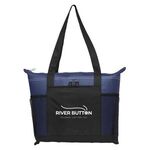 Downtown - Non-Woven Tote Bag - Navy/Black