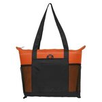 Downtown - Non-Woven Tote Bag - Silkscreen - Orange/Black