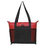 Downtown - Non-Woven Tote Bag - Silkscreen - Red/Black