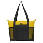 Downtown - Non-Woven Tote Bag - Silkscreen - Yellow/Black