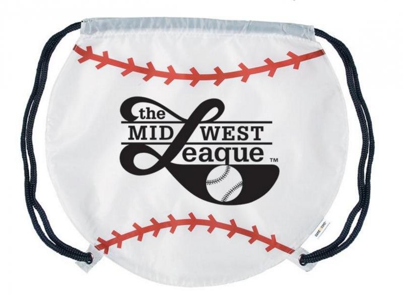 Main Product Image for Custom Imprinted Drawstring Backpack - Baseball