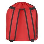 Drawstring Backpack - Red