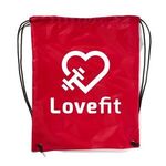 Drawstring Cinch up Backpack -  