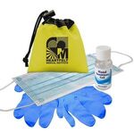 Drawstring Hand Sanitizer Pouch -  