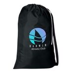 Drawstring Utility Bag - Black