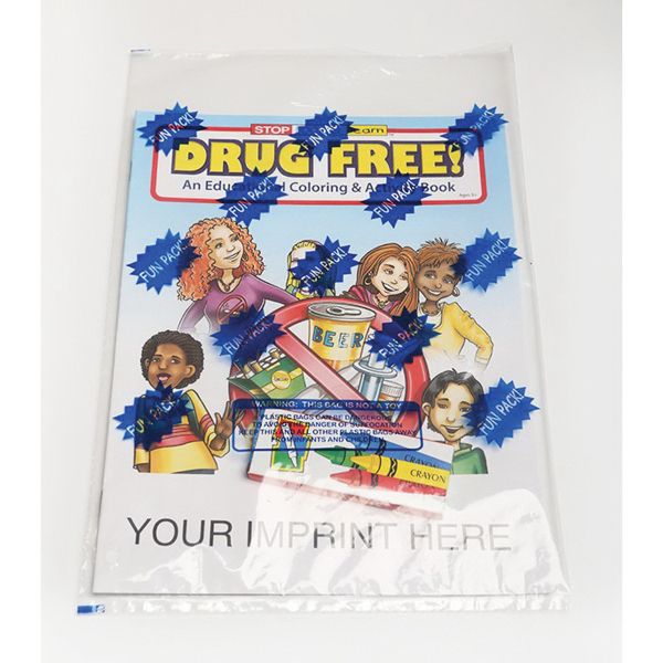 Main Product Image for Drug Free Coloring Book Fun Pack