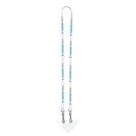 Dual Attachment Super Soft Polyester Lanyard - Sublimation - Multi Color