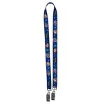 Dual Attachment Super Soft Polyester Lanyard - Sublimation -  