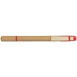 Dual Function Eco-Inspired Pen With Highlighter - Natural Red