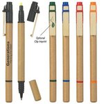 Buy Custom Printed Dual Function Eco-Inspired Pen With Highlighter