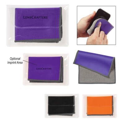 Main Product Image for Dual Microfiber Cleaning Cloth in Case