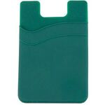 Dual Pocket Cell Phone Sleeve with Adhesive Backing - Hunter Green