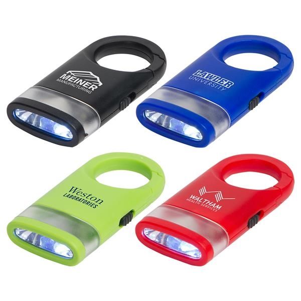 Main Product Image for Marketing Dual Shine LED Light Carabiner